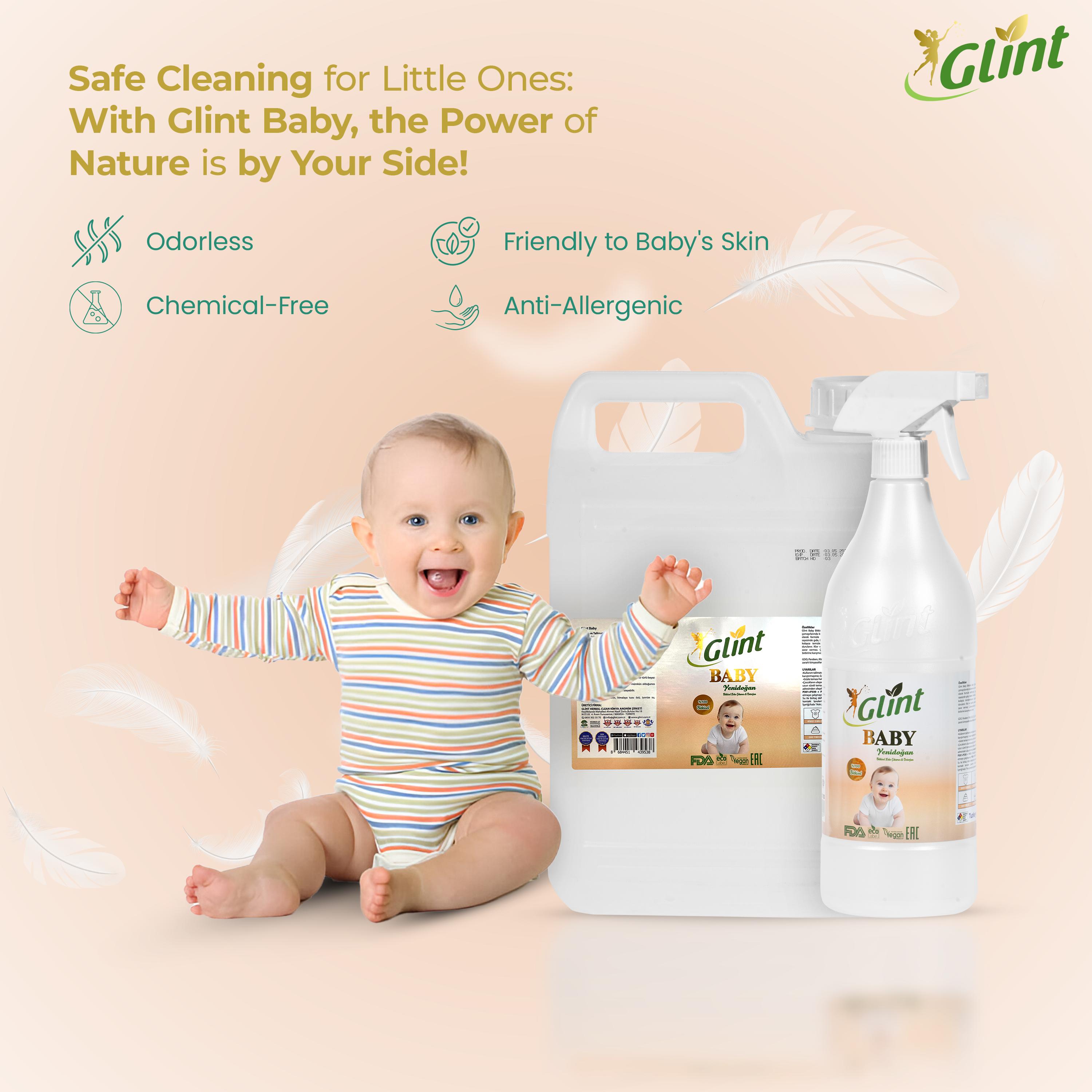 اسپری لکه‌ بر لباس گلینت بی‌بی