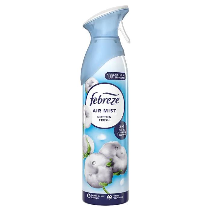 اسپری خوشبو کننده هوا فبرز مدل کاتن فرش – Febreze Air Mist Cotton Fresh