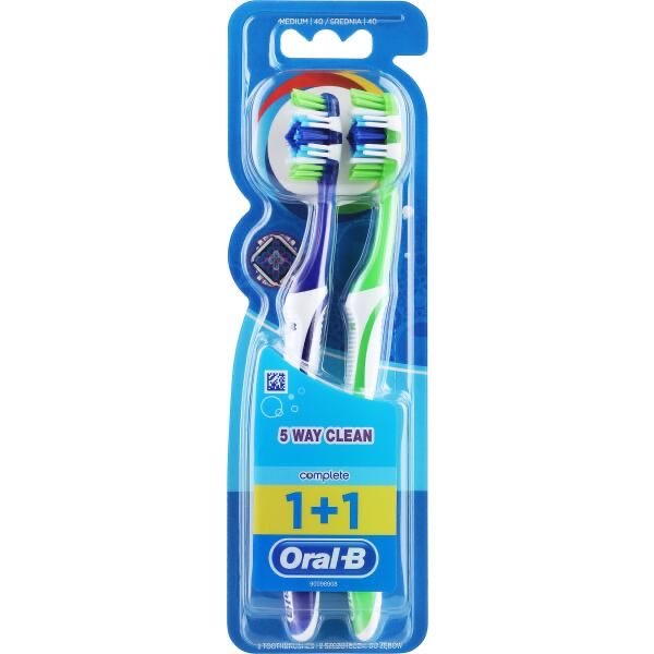 مسواک اورال بی مدل Complete 5 Way Clean