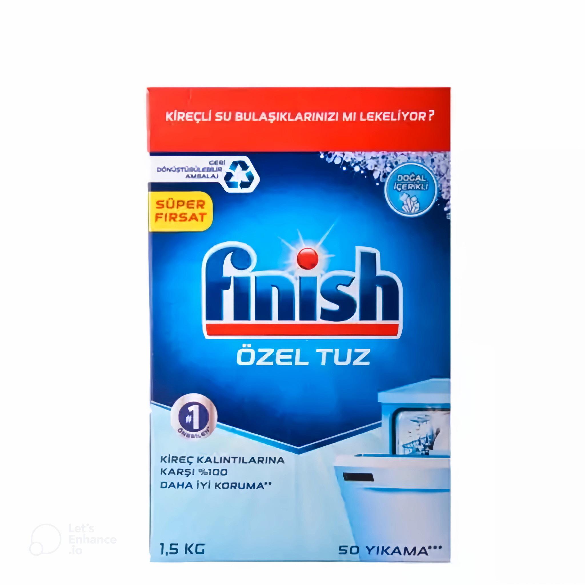 نمک ماشین ظرفشویی فینیش – Finish Dishwasher Salt 1.5k